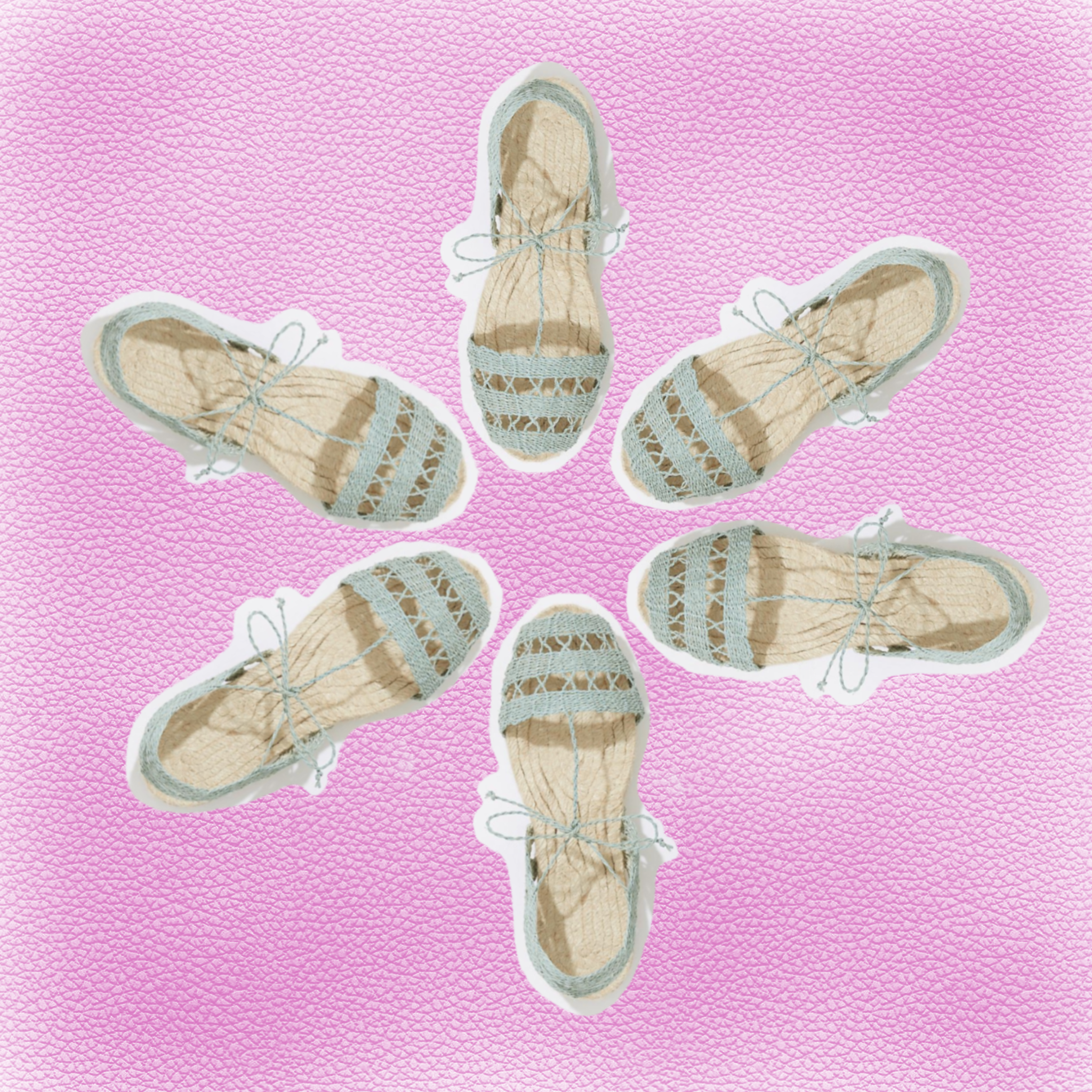 Collage alpargatas myrke